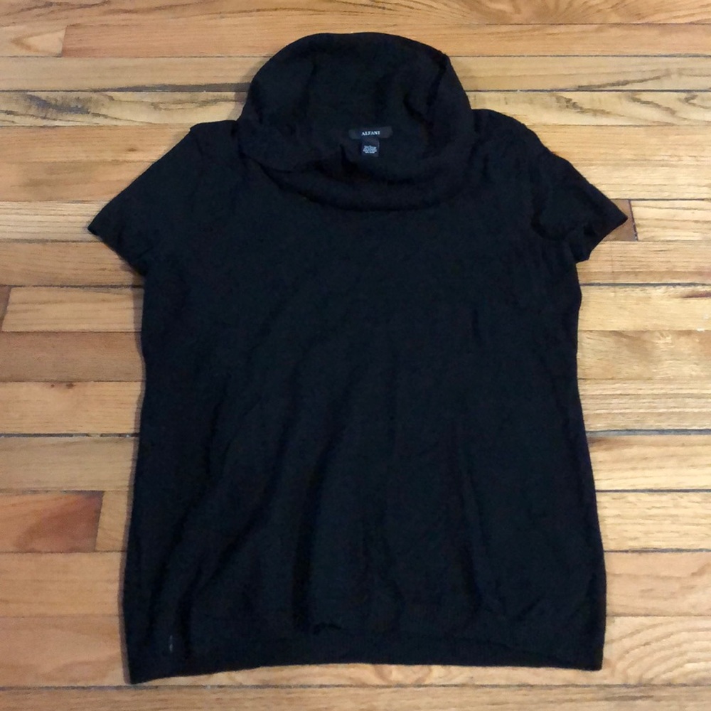 Super soft dressy black sweater